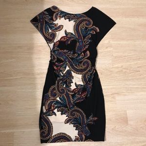 Fitted knee length dress